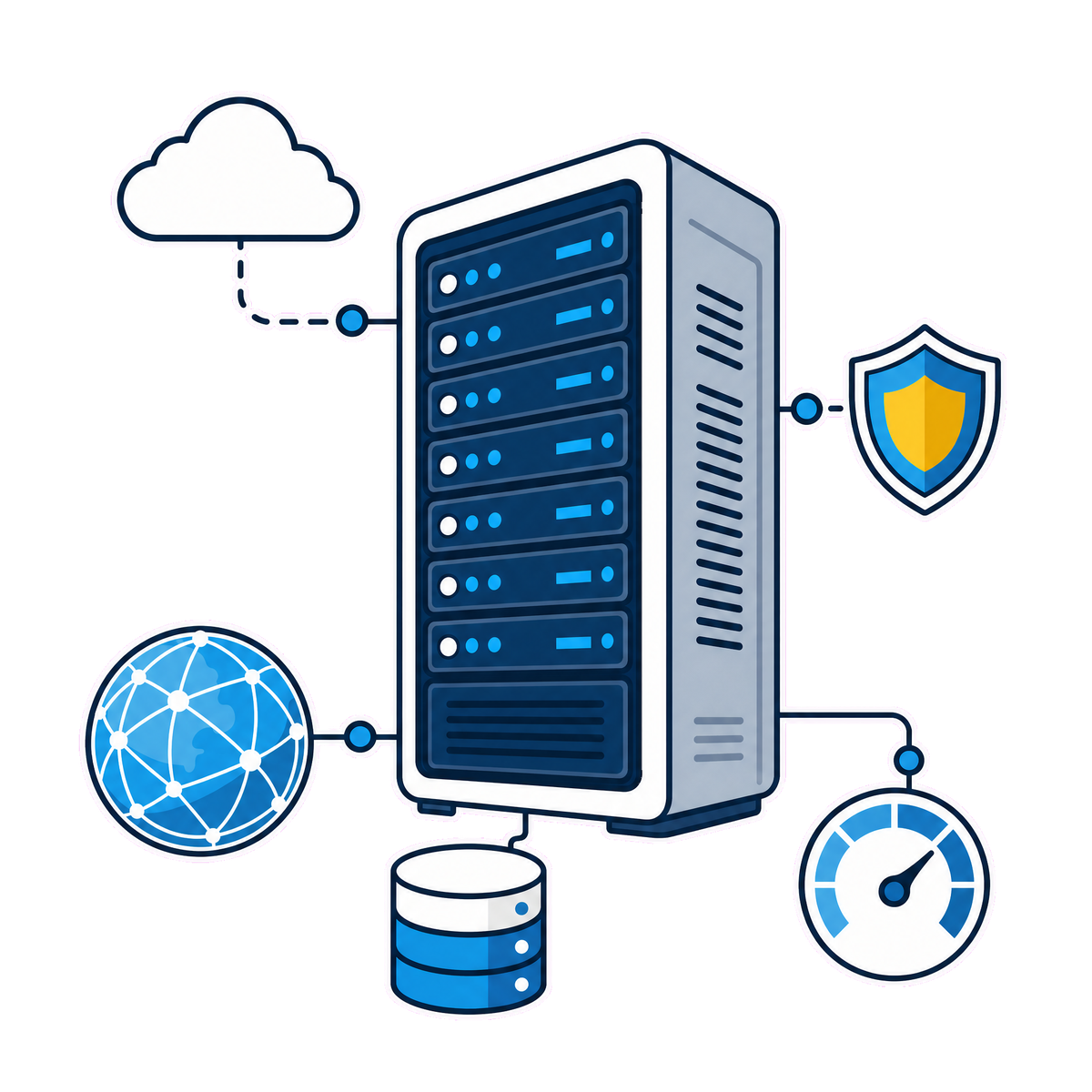 EsoftBD VPS and dedicated server illustration